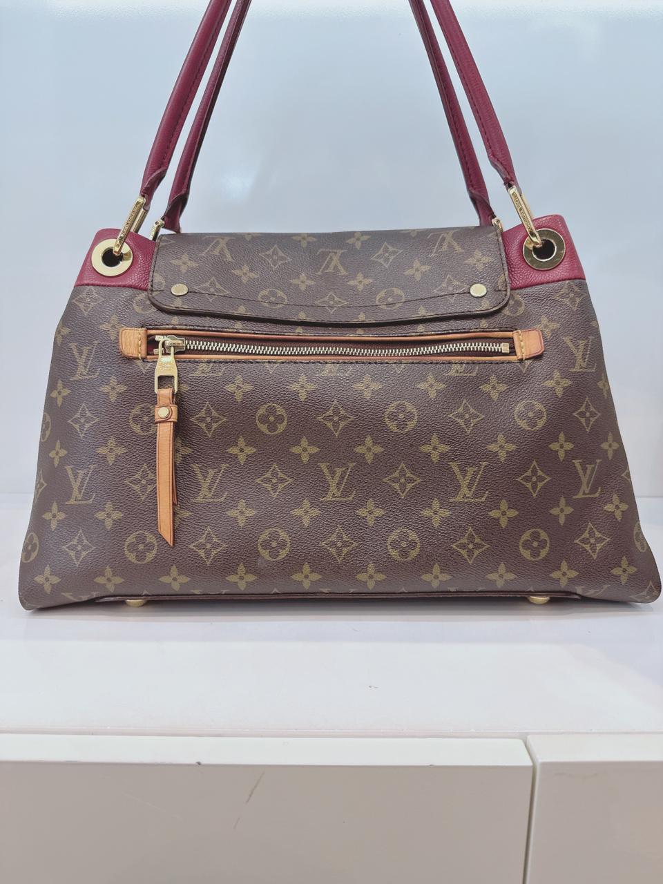 AURORE MONOGRAM CANVAS OLYMPE BAG