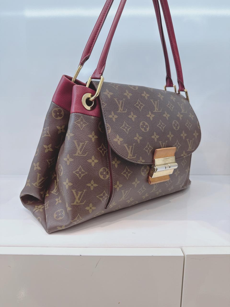AURORE MONOGRAM CANVAS OLYMPE BAG