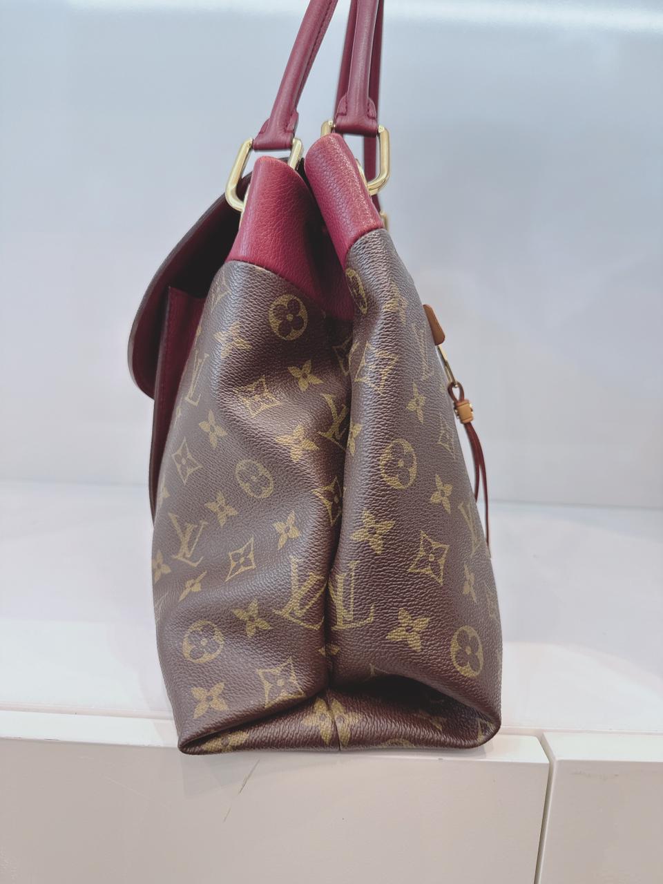 AURORE MONOGRAM CANVAS OLYMPE BAG