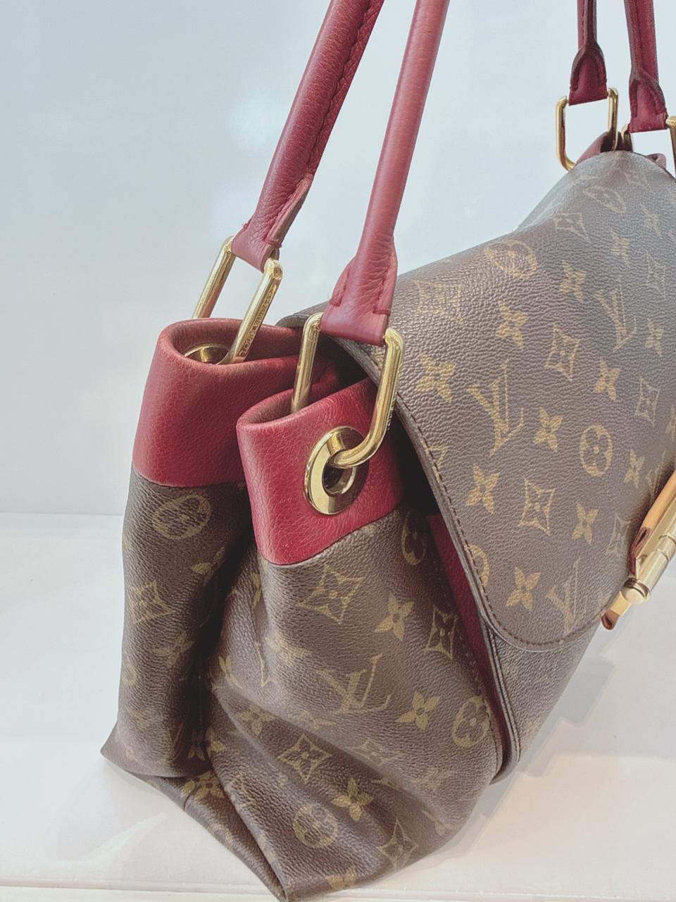 AURORE MONOGRAM CANVAS OLYMPE BAG