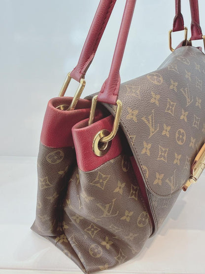 AURORE MONOGRAM CANVAS OLYMPE BAG