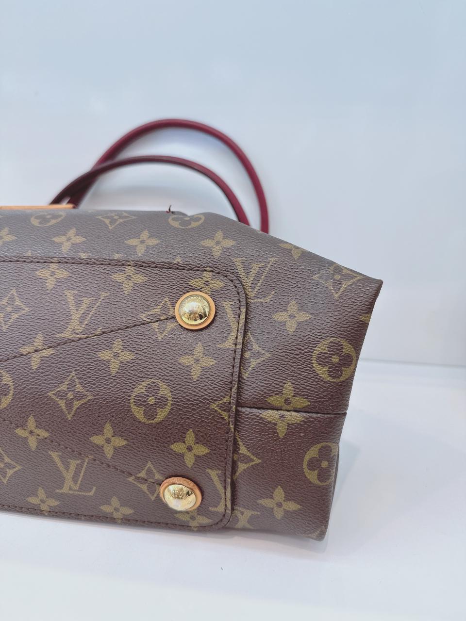AURORE MONOGRAM CANVAS OLYMPE BAG