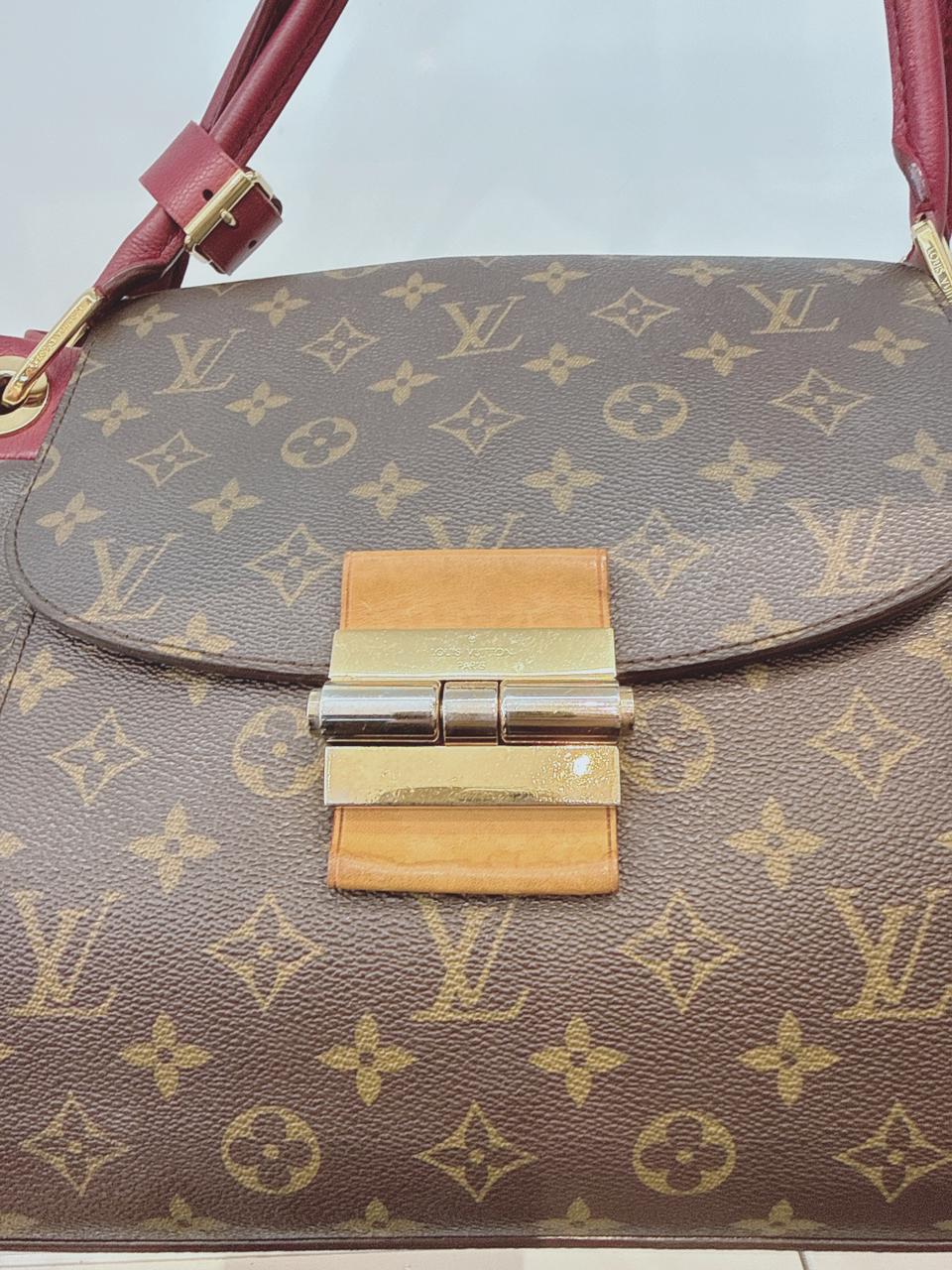 AURORE MONOGRAM CANVAS OLYMPE BAG
