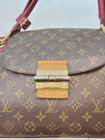 AURORE MONOGRAM CANVAS OLYMPE BAG