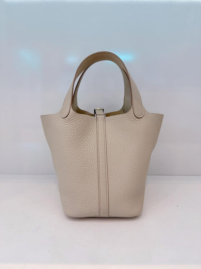 BETON CLEMENCE  LEATHER PICOTIN 18 PALLADIUM HARDWARE