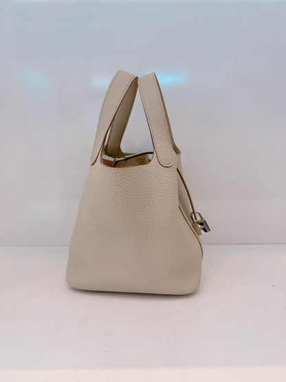 BETON CLEMENCE  LEATHER PICOTIN 18 PALLADIUM HARDWARE