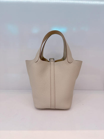 BETON CLEMENCE  LEATHER PICOTIN 18 PALLADIUM HARDWARE