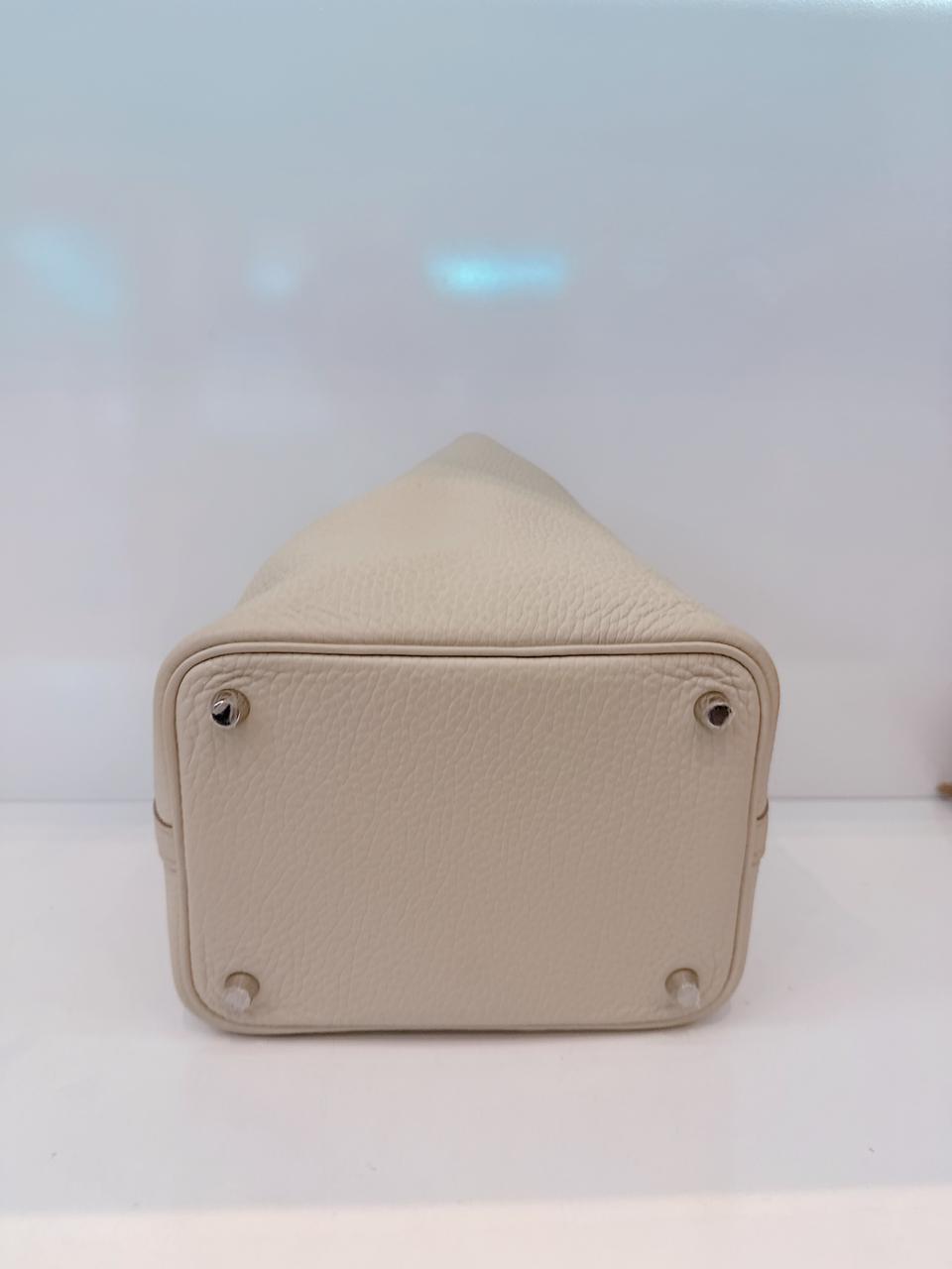 BETON CLEMENCE  LEATHER PICOTIN 18 PALLADIUM HARDWARE