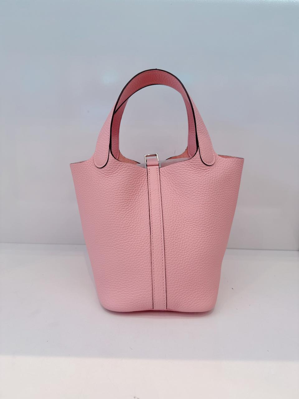 ROSE SAKURA PICOTIN 18 CLEMENCE LEATHER PALLADIUM HARDWARE