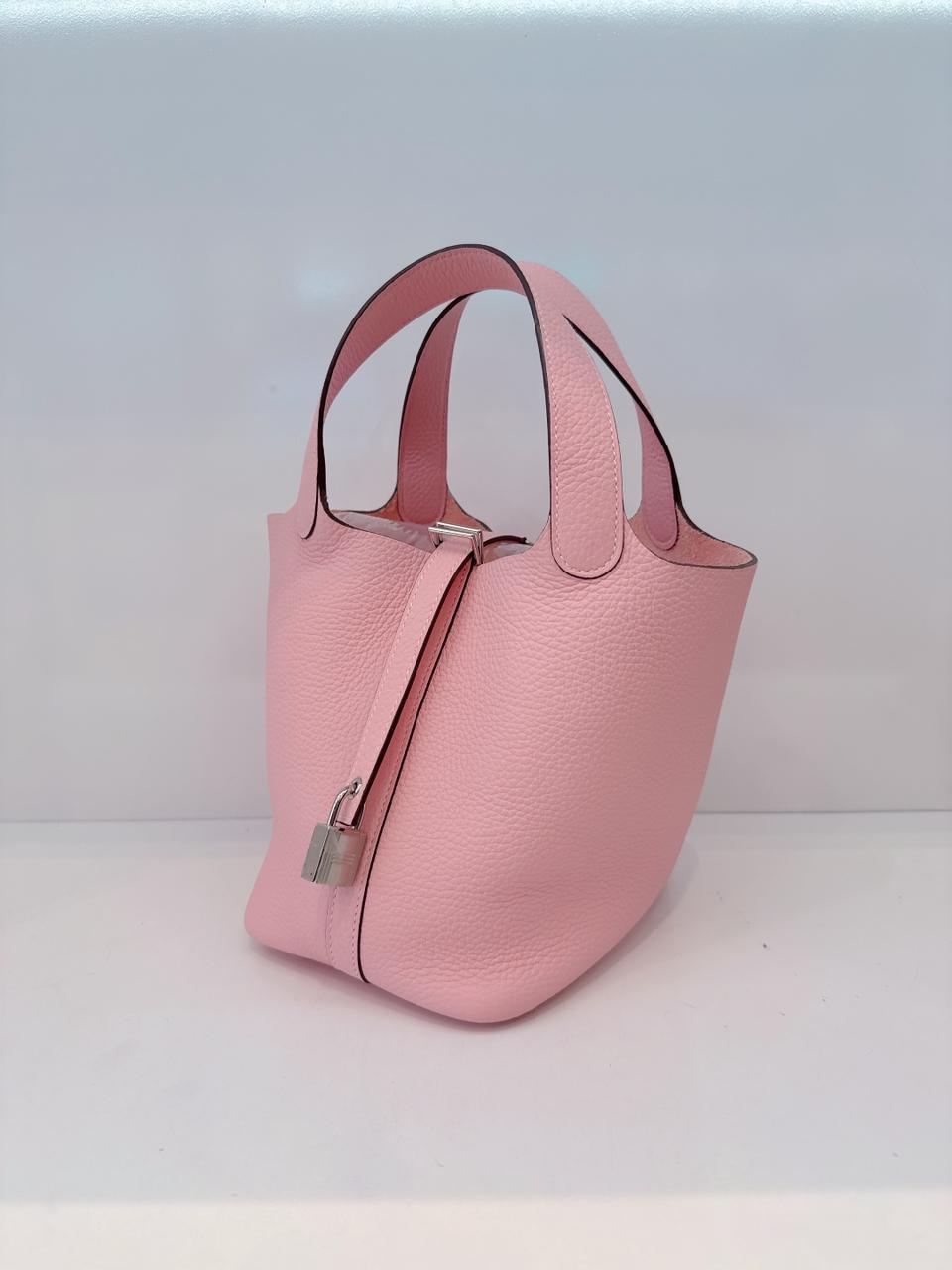 ROSE SAKURA PICOTIN 18 CLEMENCE LEATHER PALLADIUM HARDWARE