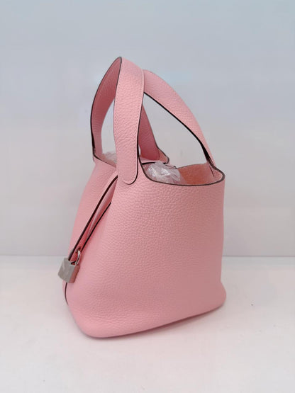 ROSE SAKURA PICOTIN 18 CLEMENCE LEATHER PALLADIUM HARDWARE