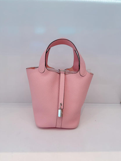 ROSE SAKURA PICOTIN 18 CLEMENCE LEATHER PALLADIUM HARDWARE