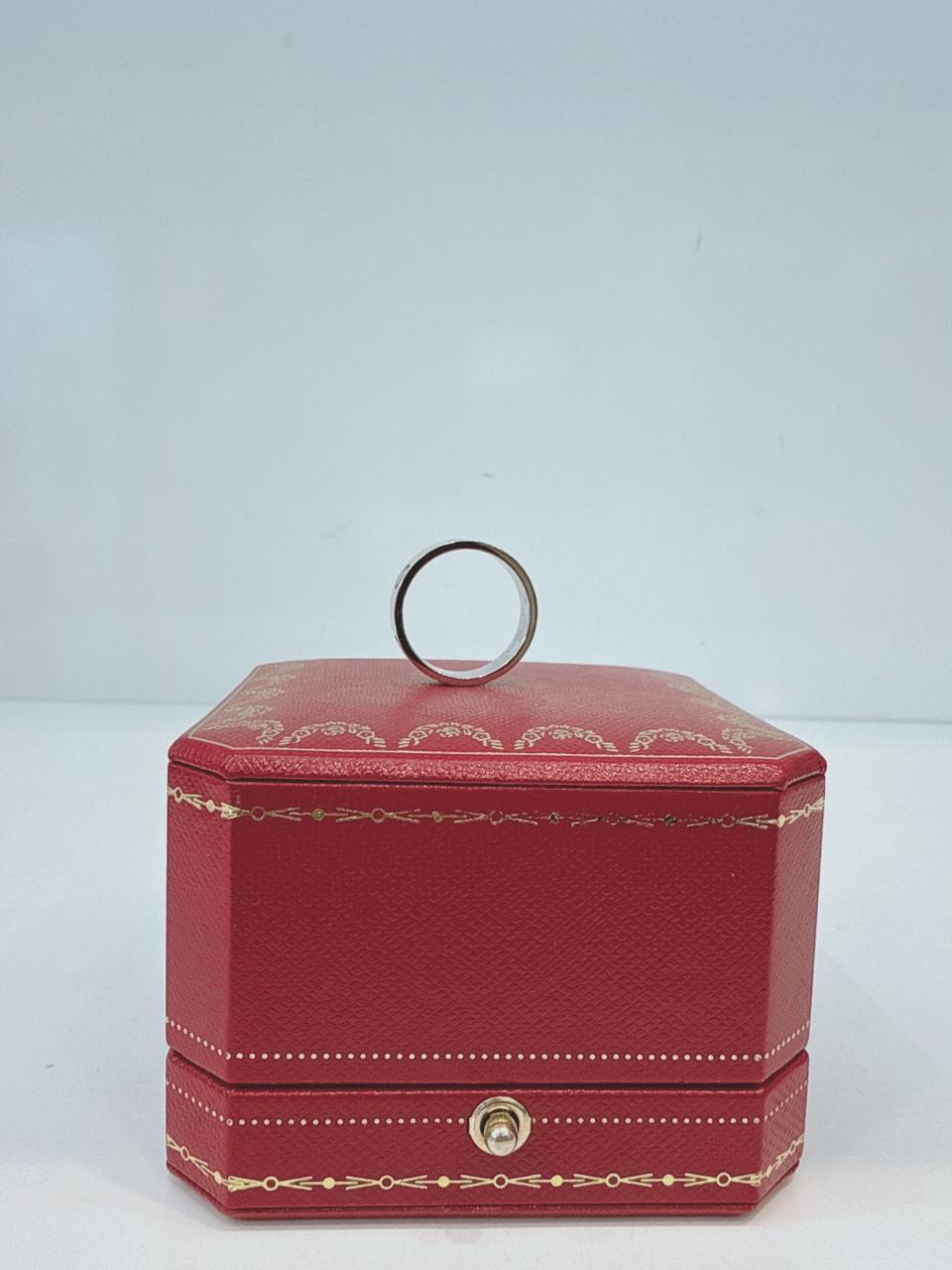 WHITE GOLD CLASSIC MODEL LOVE RING 54