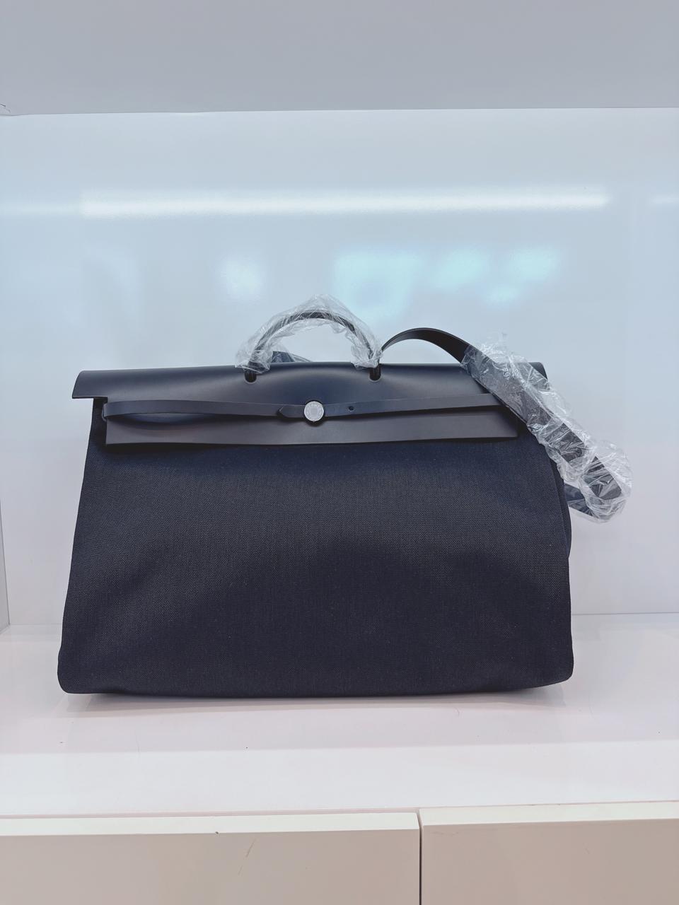 BLEU INDIGO SAC HERBAG ZIP RETOURNE CABINE BAG