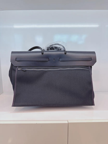 BLEU INDIGO SAC HERBAG ZIP RETOURNE CABINE BAG