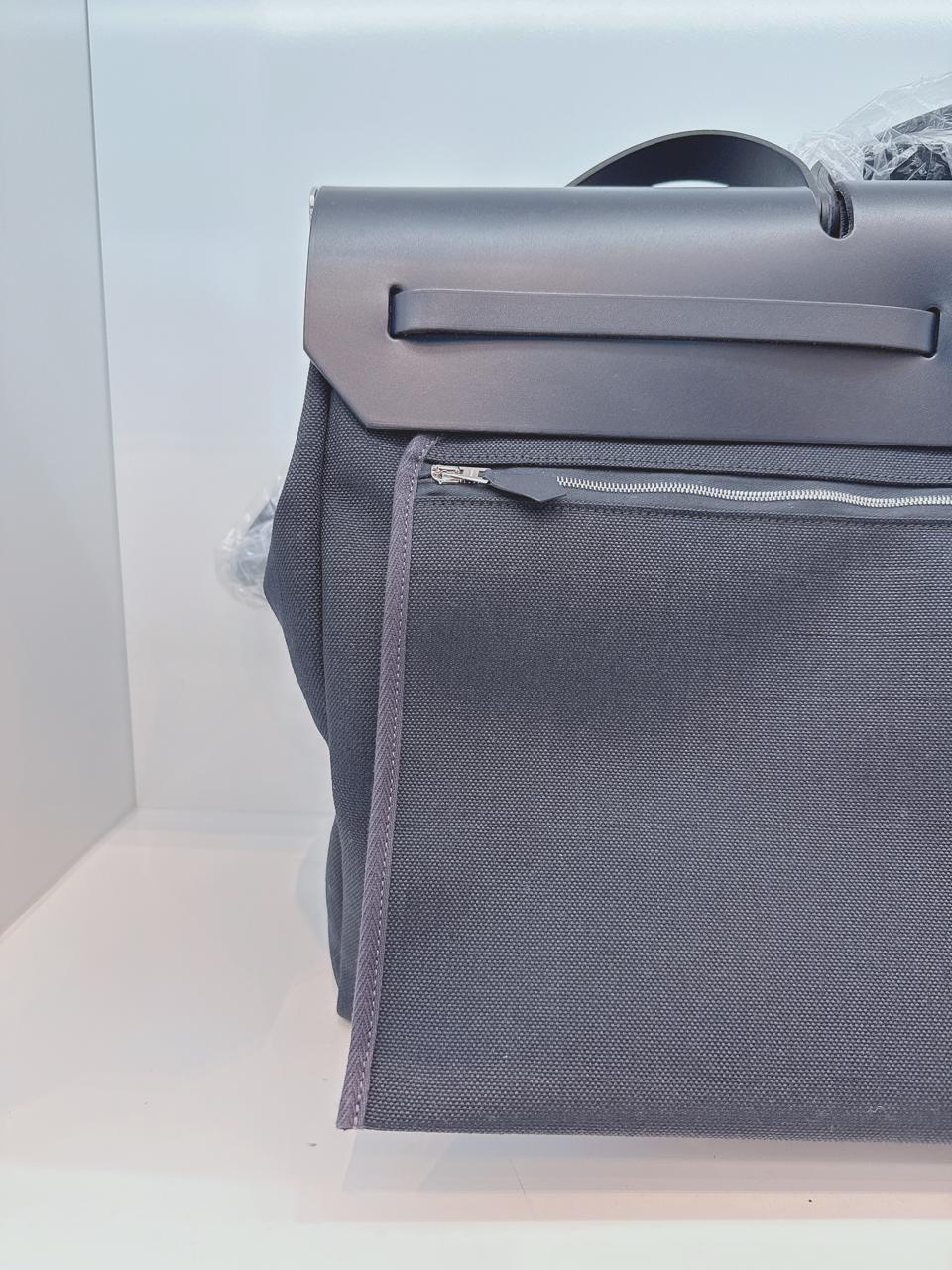 BLEU INDIGO SAC HERBAG ZIP RETOURNE CABINE BAG