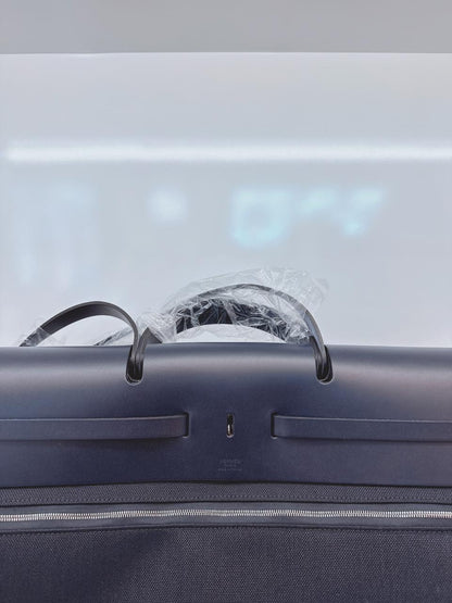 BLEU INDIGO SAC HERBAG ZIP RETOURNE CABINE BAG