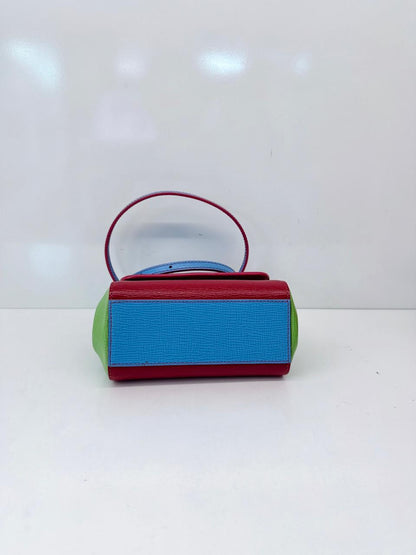TRICOLOR MINI SICILY TOP HANDLE BAG