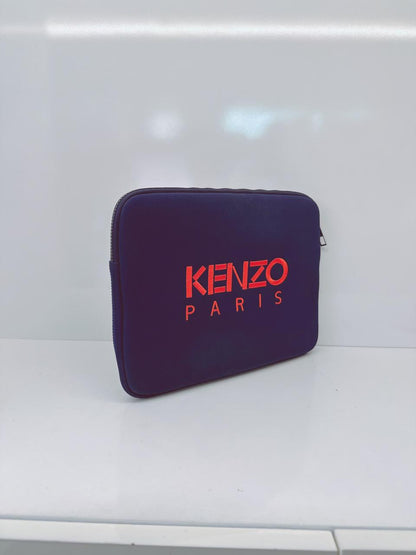 BLUE TIGER PRINT CANVAS TABLET CASE