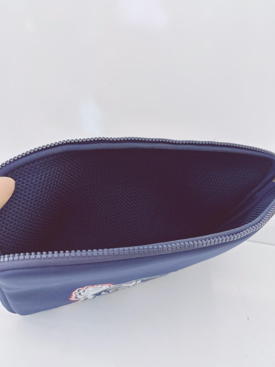 BLUE TIGER PRINT CANVAS TABLET CASE