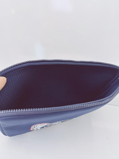 BLUE TIGER PRINT CANVAS TABLET CASE