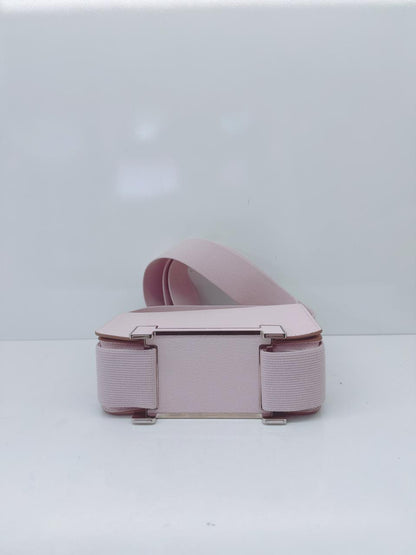MAUVE PALE CHEVRE MYSORE GETA BAG PALLADIUM HARDWARE