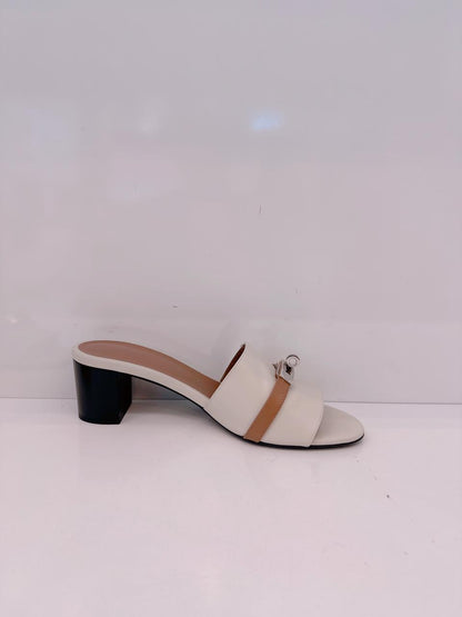 BEIGE GLAISE ROSE PERLE GIGI 50 SANDALS 41