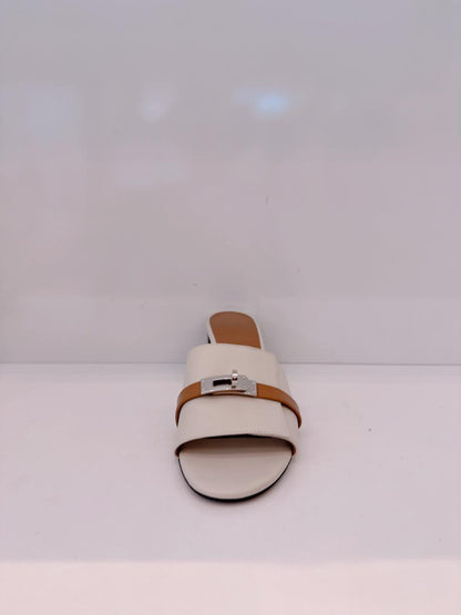 BEIGE GLAISE ROSE PERLE GIGI 50 SANDALS 41