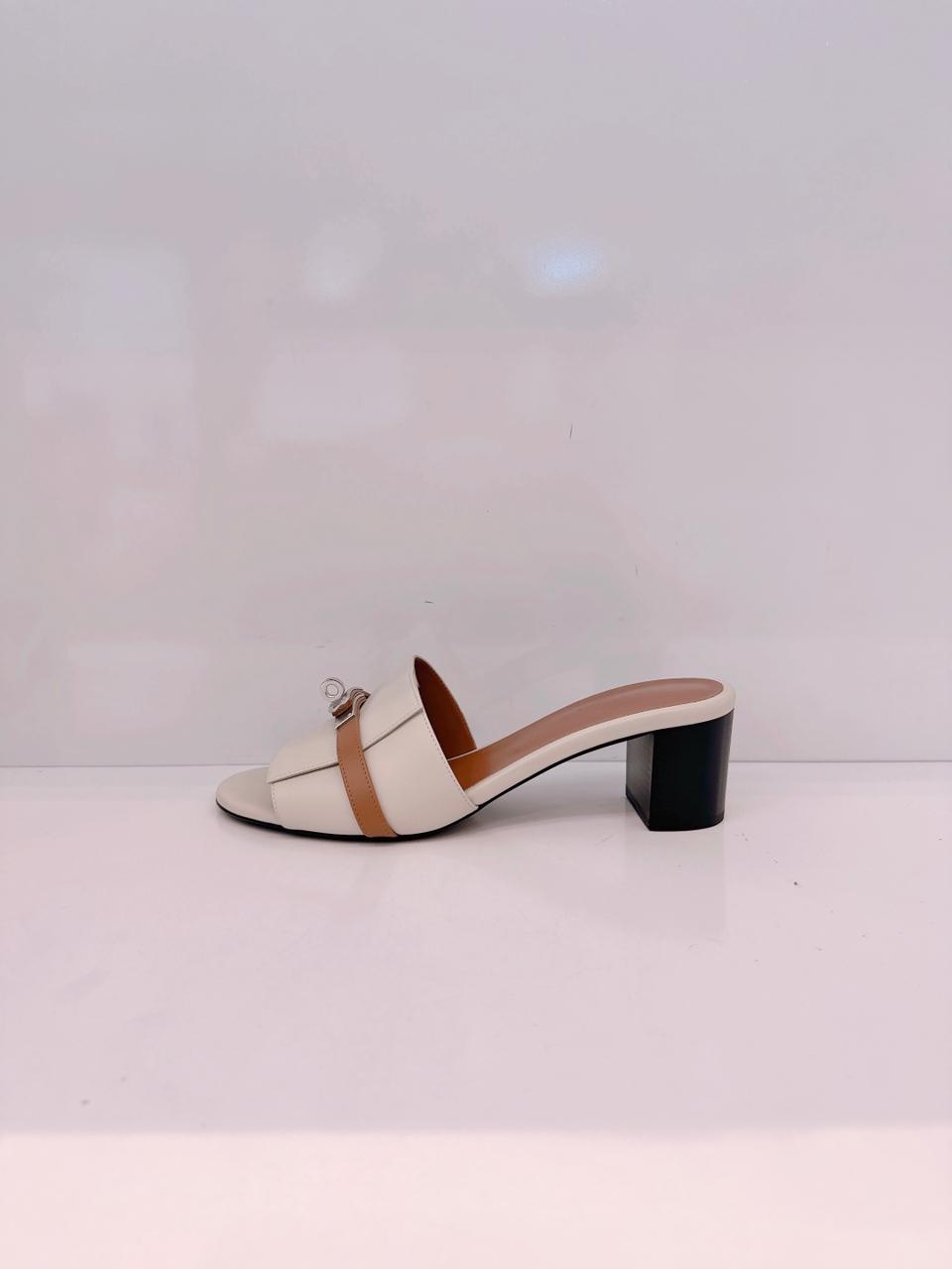 BEIGE GLAISE ROSE PERLE GIGI 50 SANDALS 41