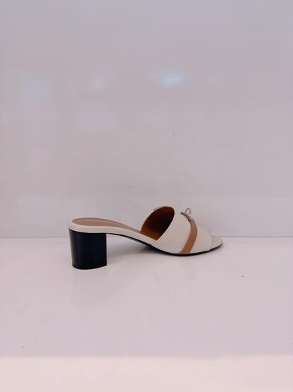 BEIGE GLAISE ROSE PERLE GIGI 50 SANDALS 41