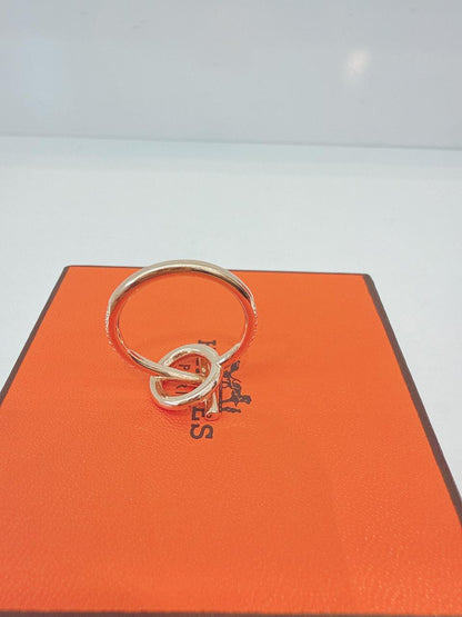 ROSE GOLD FULL DIAMONDS EXCHAPPEE HERMES RING, SMALL MODEL 54