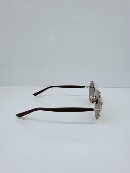 GOLD BLACK RHL83 DIOR TECHNOLOGIC SUNGLASSES