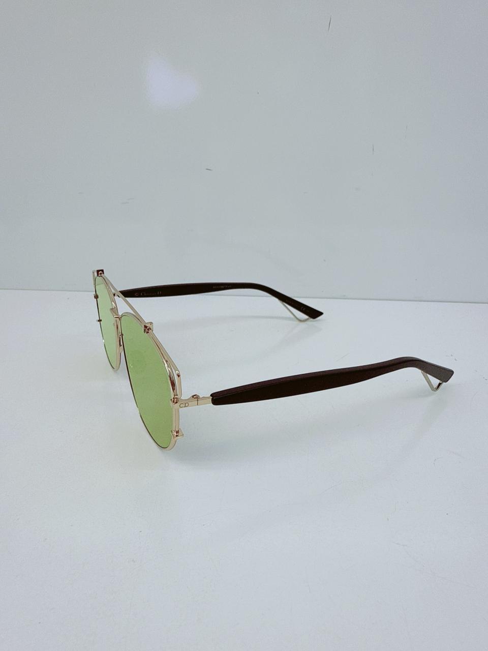 GOLD BLACK RHL83 DIOR TECHNOLOGIC SUNGLASSES