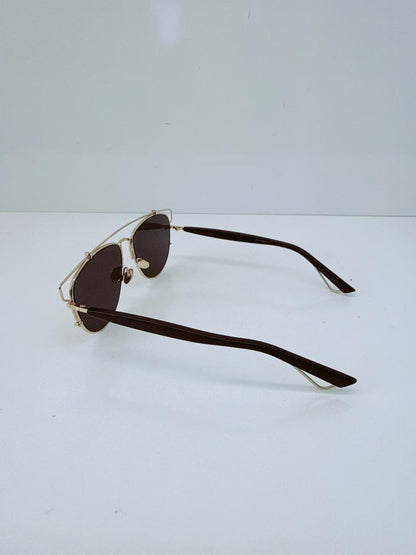 GOLD BLACK RHL83 DIOR TECHNOLOGIC SUNGLASSES