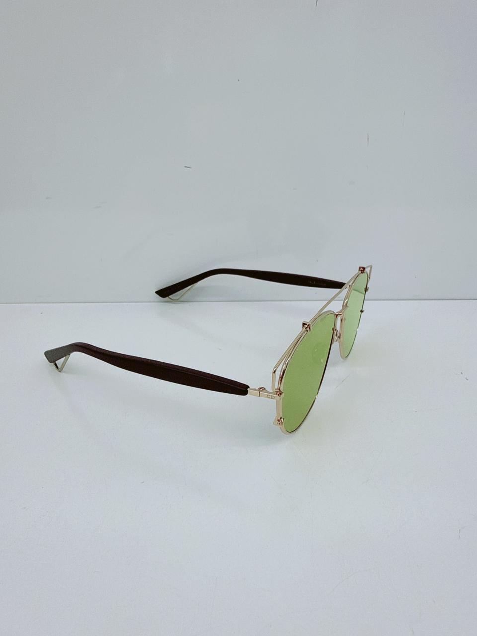 GOLD BLACK RHL83 DIOR TECHNOLOGIC SUNGLASSES