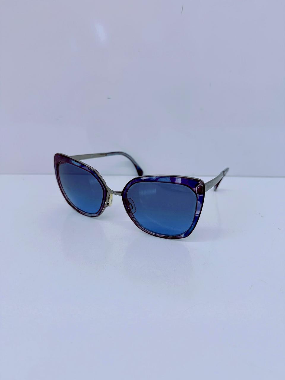 BLUE GREY 4209 465/S2 CAT-EYE SUNGLASSES