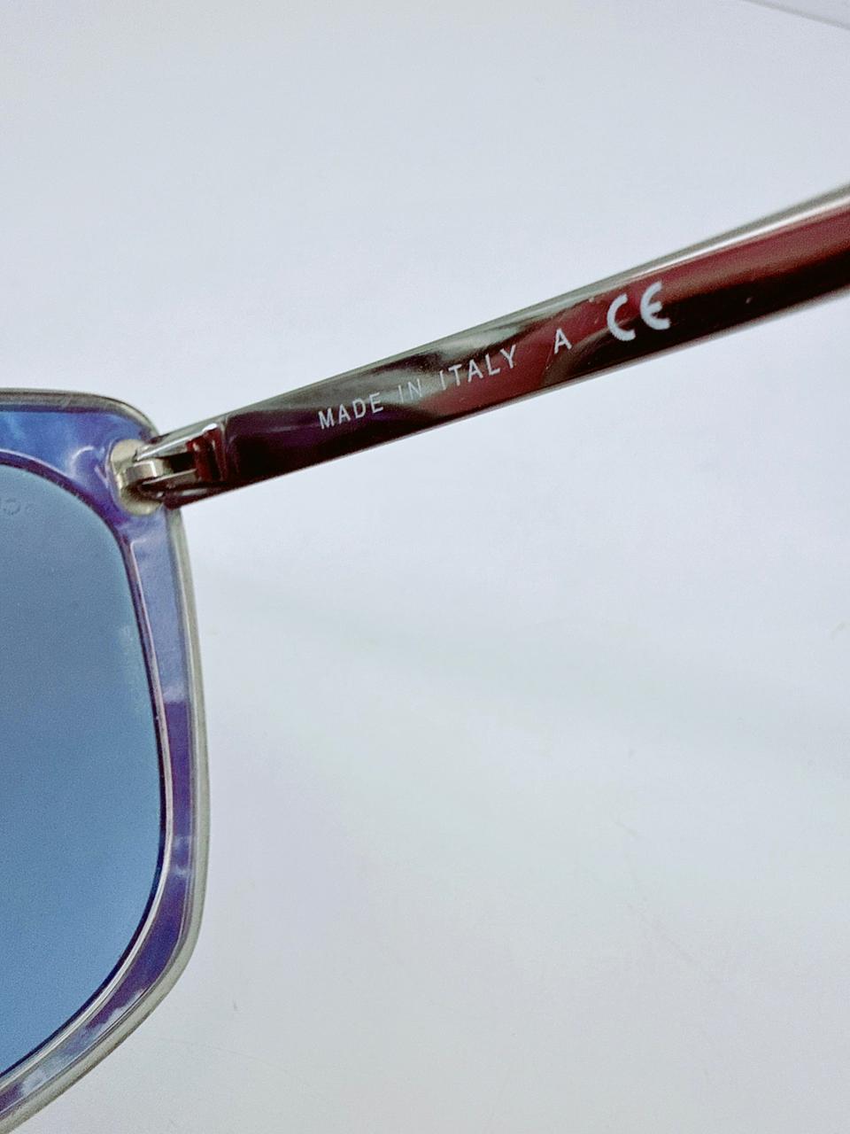 BLUE GREY 4209 465/S2 CAT-EYE SUNGLASSES