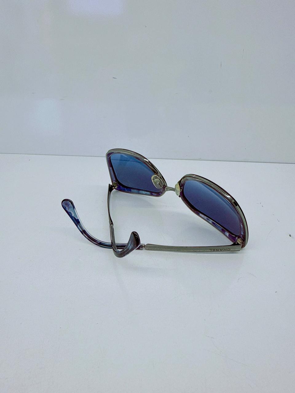 BLUE GREY 4209 465/S2 CAT-EYE SUNGLASSES
