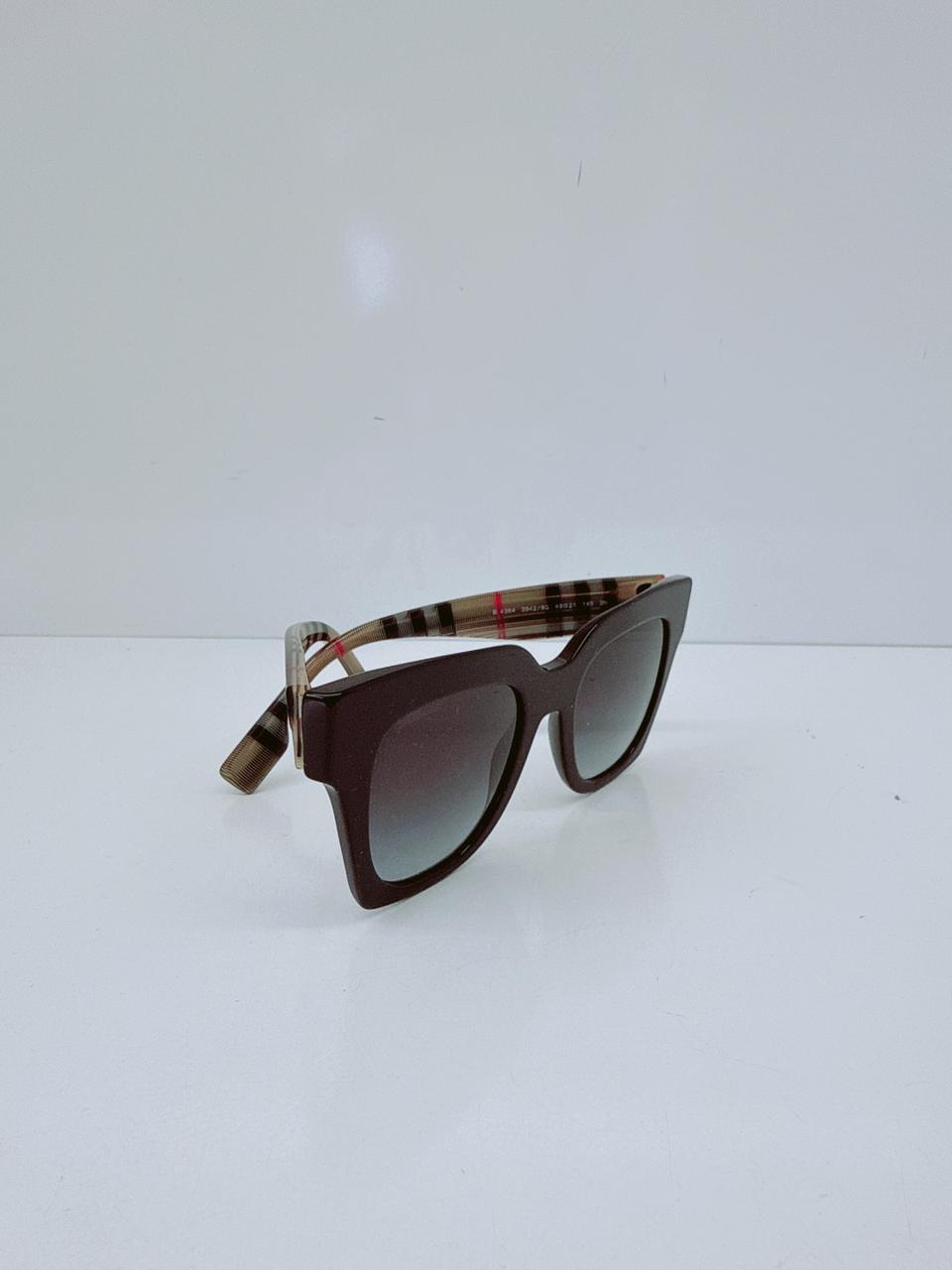 BLACK BROWN KITTY B4364 KITTY SQUARE SUNGLASSES