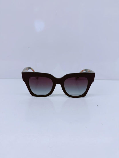 BLACK BROWN KITTY B4364 KITTY SQUARE SUNGLASSES