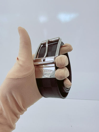 DAMIER PRINT M9156 35MM REVERSIBLE BELT 85CM