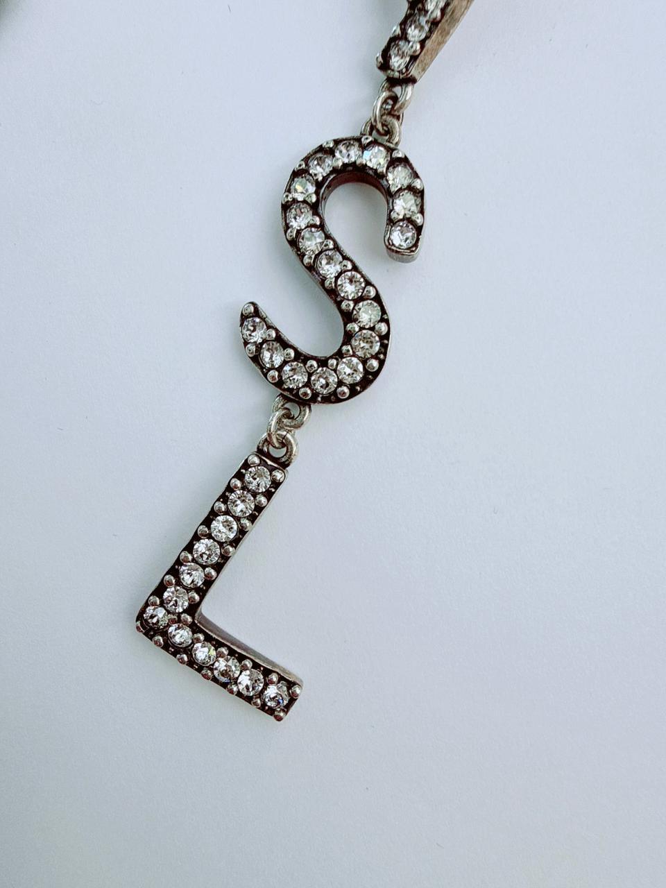 SILVER OPYUM HEART EARRINGS