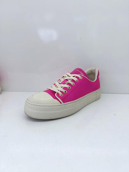 PINK CITY TOE LOW TOP SNEAKERS 37