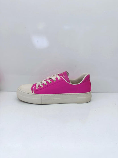 PINK CITY TOE LOW TOP SNEAKERS 37