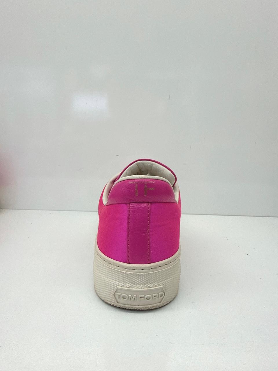 PINK CITY TOE LOW TOP SNEAKERS 37