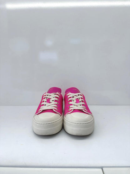 PINK CITY TOE LOW TOP SNEAKERS 37