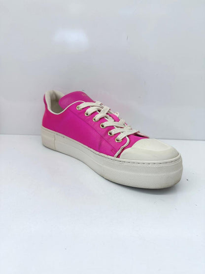 PINK CITY TOE LOW TOP SNEAKERS 37