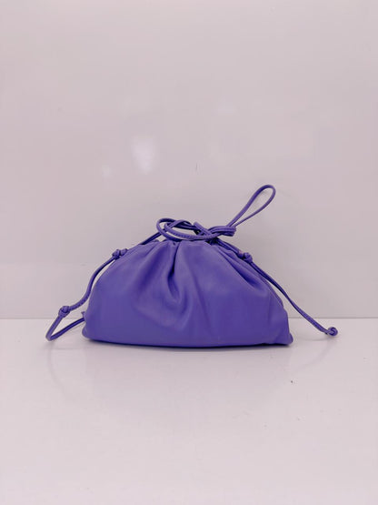PURPLE CALFSKIN THE MINI POUCH