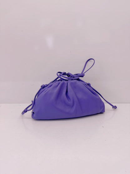 PURPLE CALFSKIN THE MINI POUCH