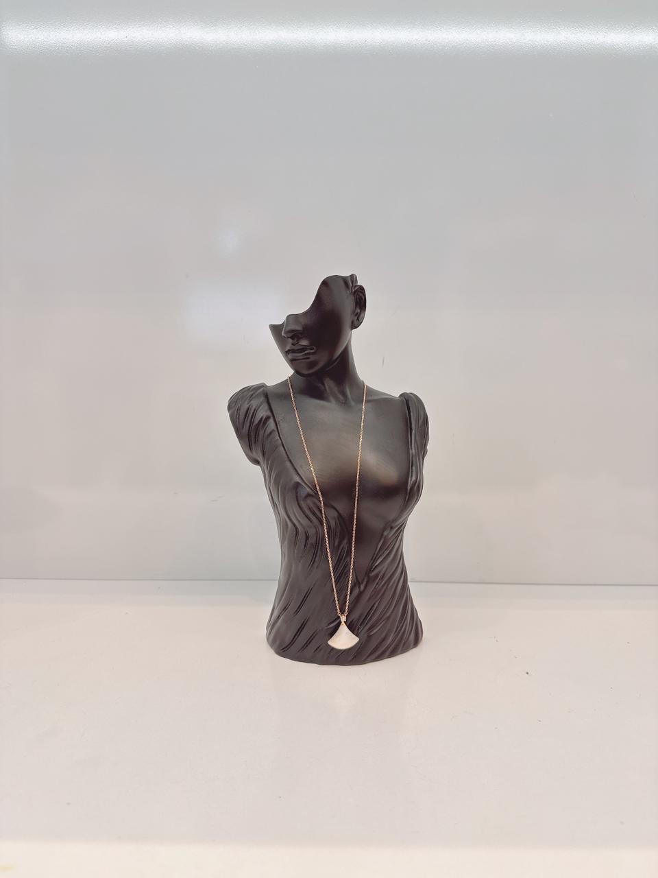 18K ROSE GOLD MOTHER OF PEARL DIAMOND DIVA'S DREAM NECKLACE